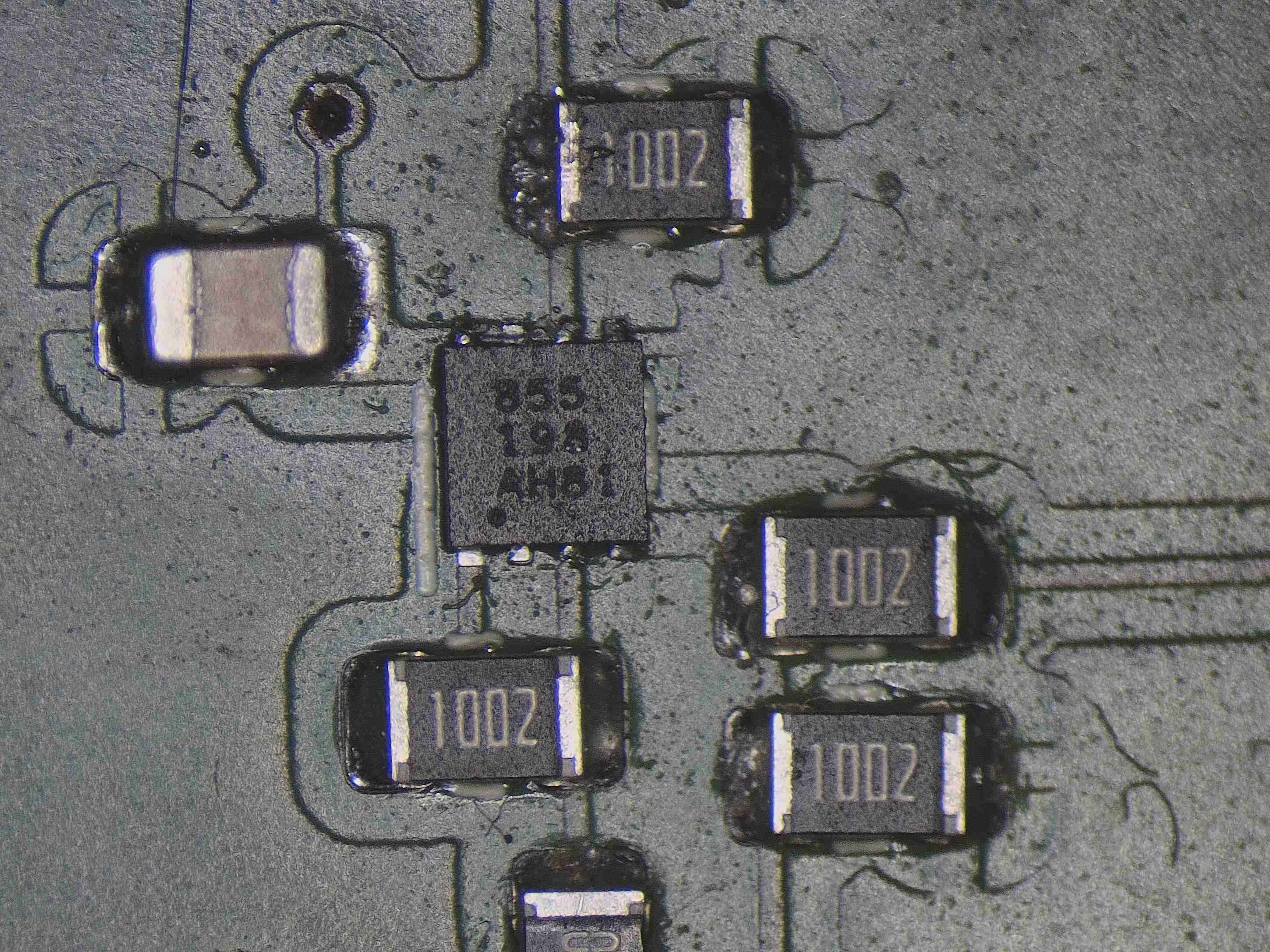 v1 texas instruments opa855 OpAmp